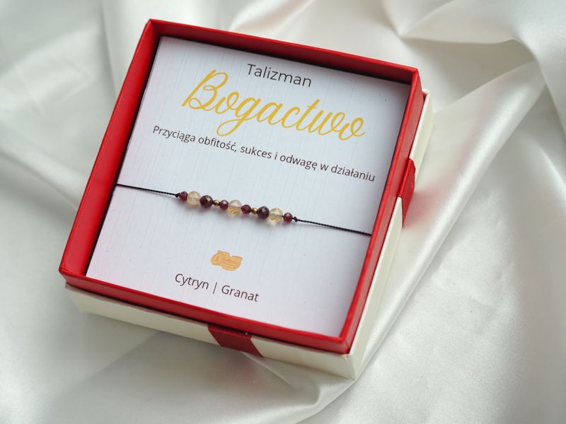 Bransoletka talizman &#39;Bogactwo&#39;