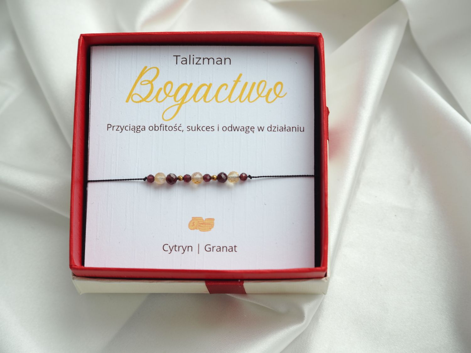 Bransoletka talizman 'Bogactwo'