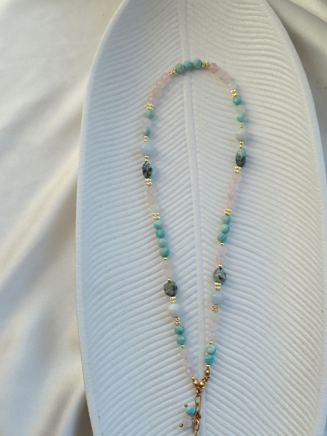 Naszyjnik Turquoise Rose