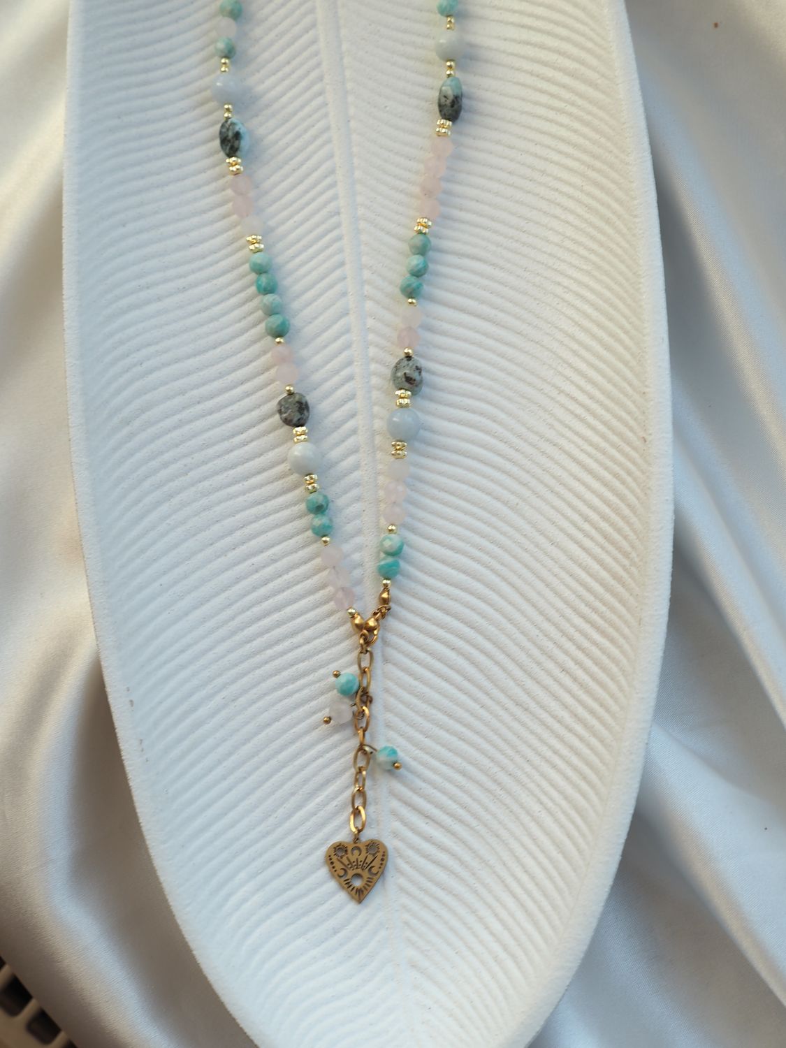 Naszyjnik Turquoise Rose