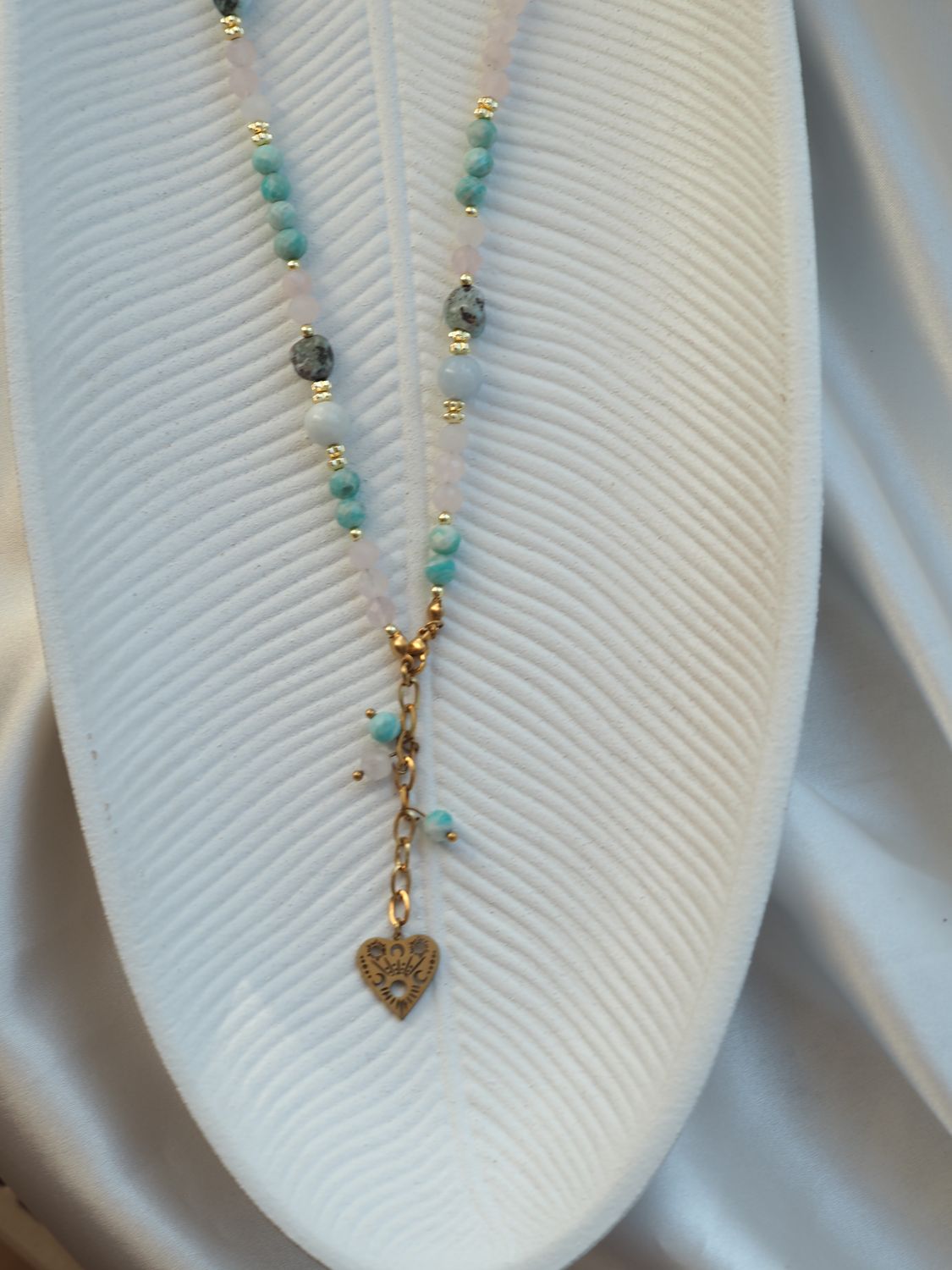 Naszyjnik Turquoise Rose