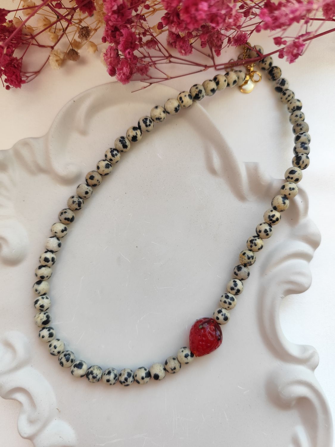 Naszyjnik Strawberry Charm