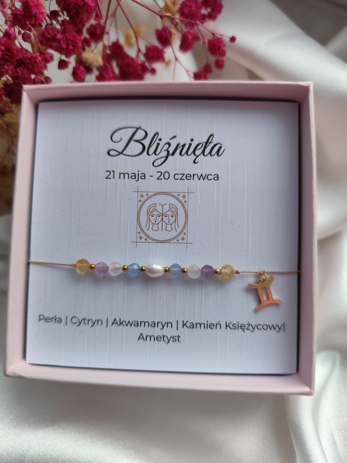 Bransoletka Zodiakalna BLIŹNIĘTA