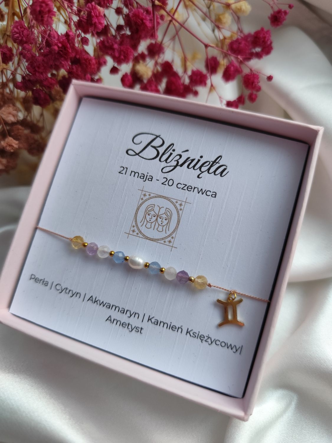 Bransoletka Zodiakalna BLIŹNIĘTA