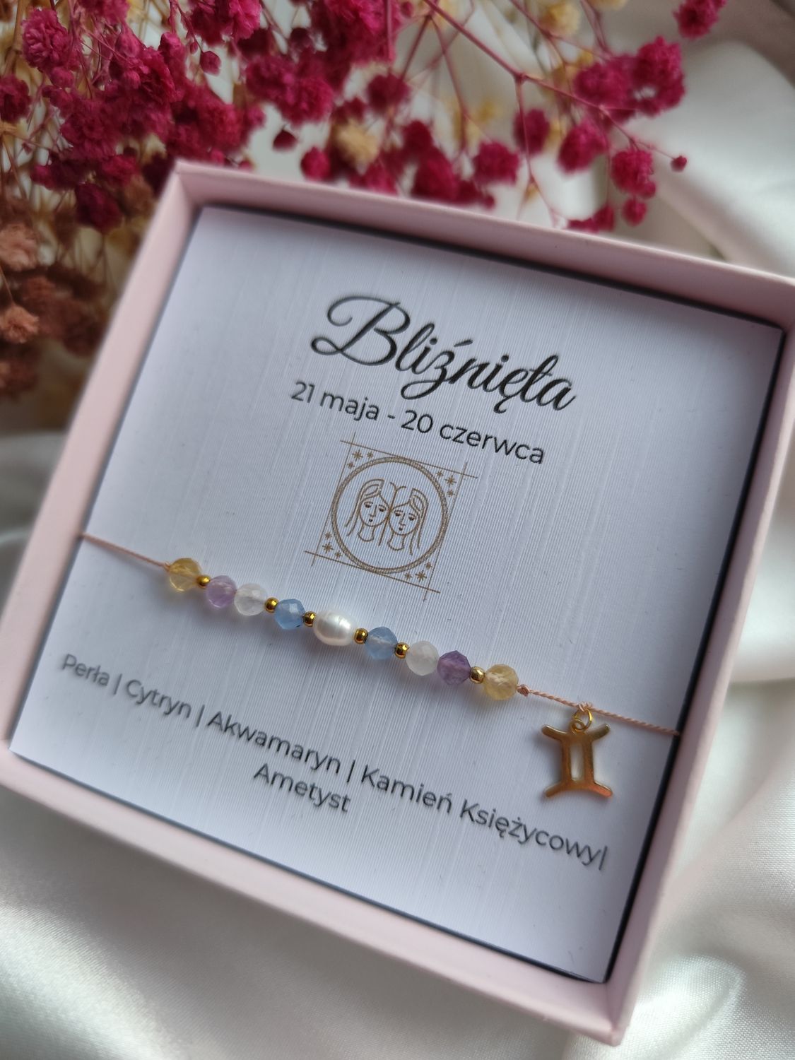 Bransoletka Zodiakalna BLIŹNIĘTA