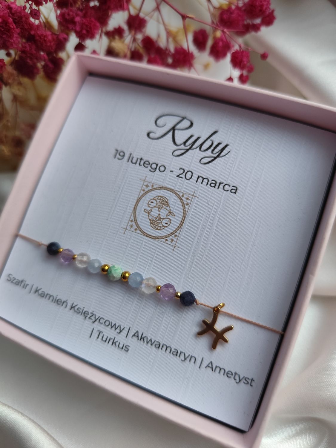 Bransoletka Zodiakalna RYBY