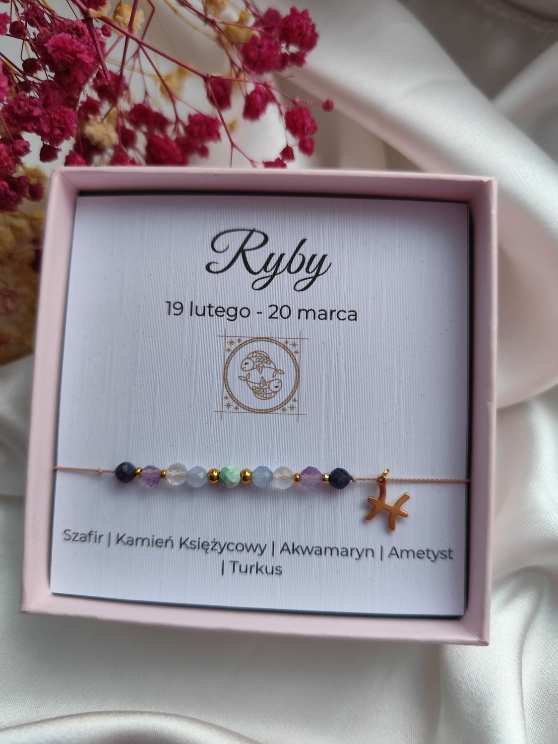 Bransoletka Zodiakalna RYBY