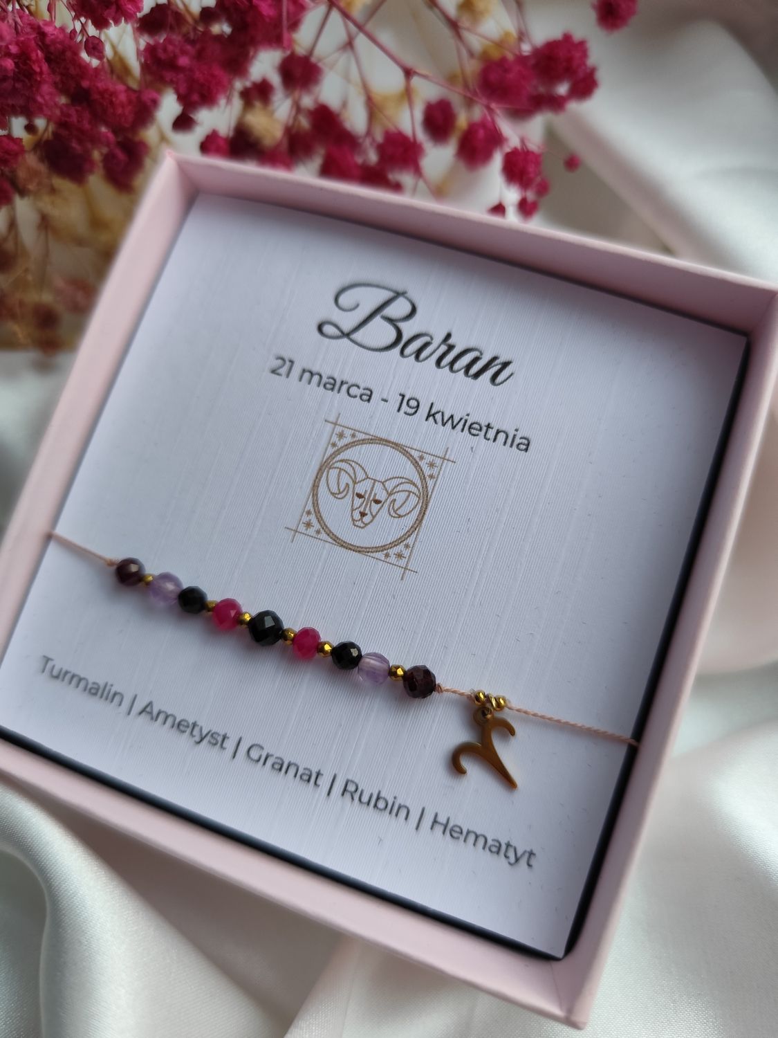 Bransoletka zodiakalna BARAN