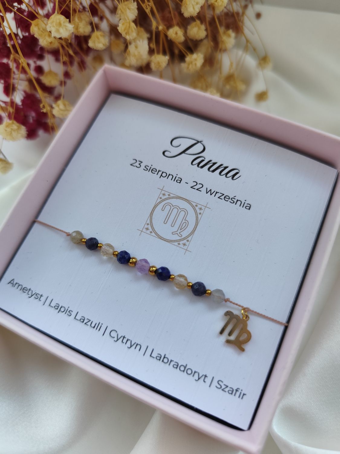 Bransoletka Zodiakalna PANNA