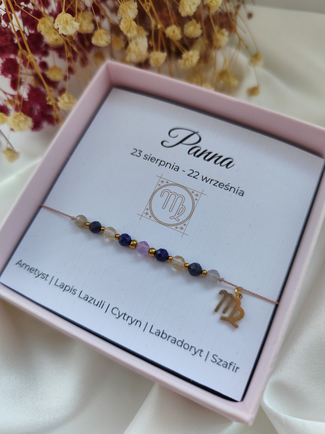 Bransoletka Zodiakalna PANNA