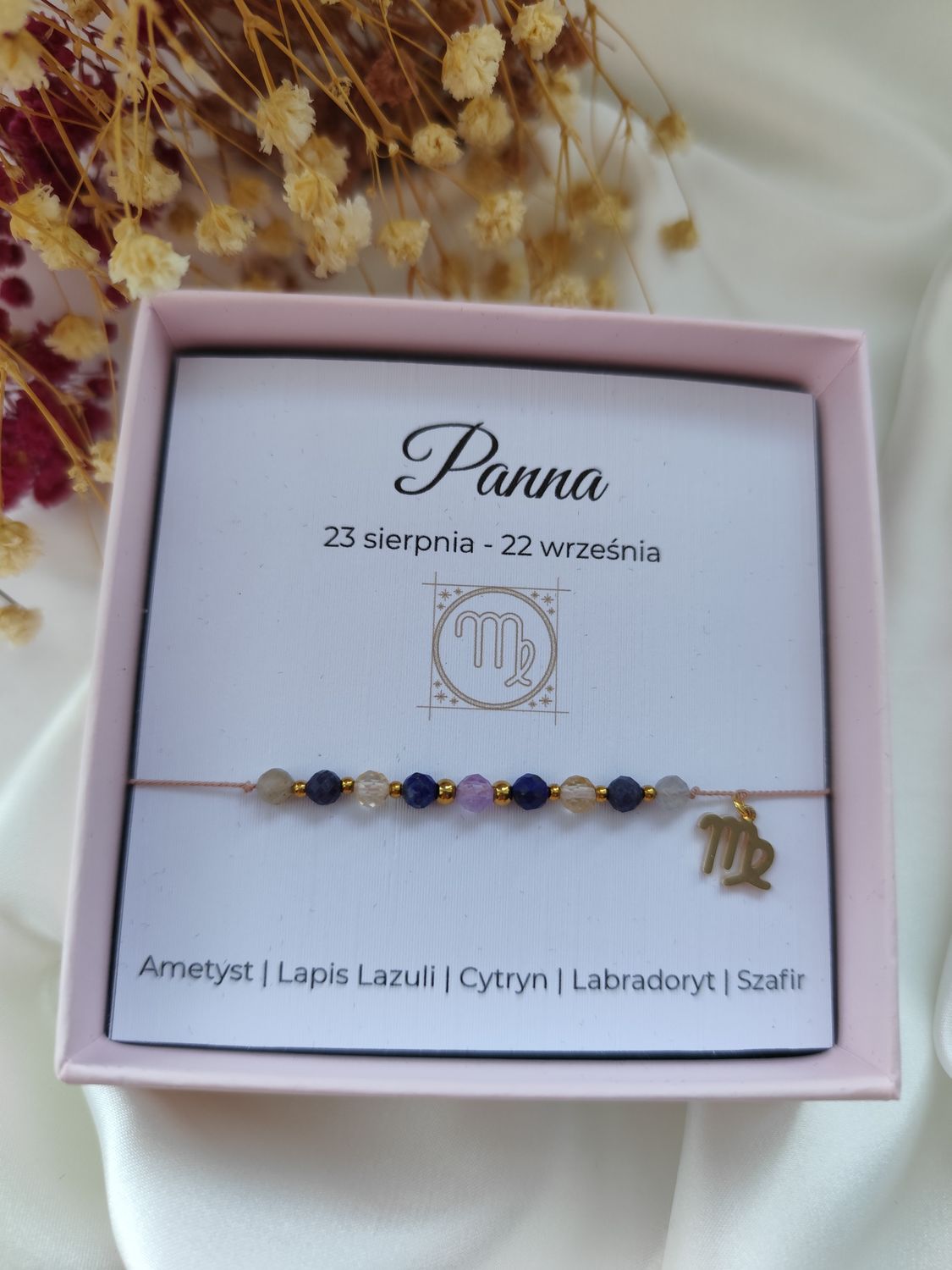 Bransoletka Zodiakalna PANNA