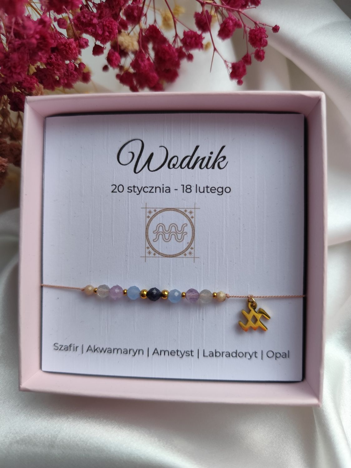 Bransoletka Zodiakalna WODNIK