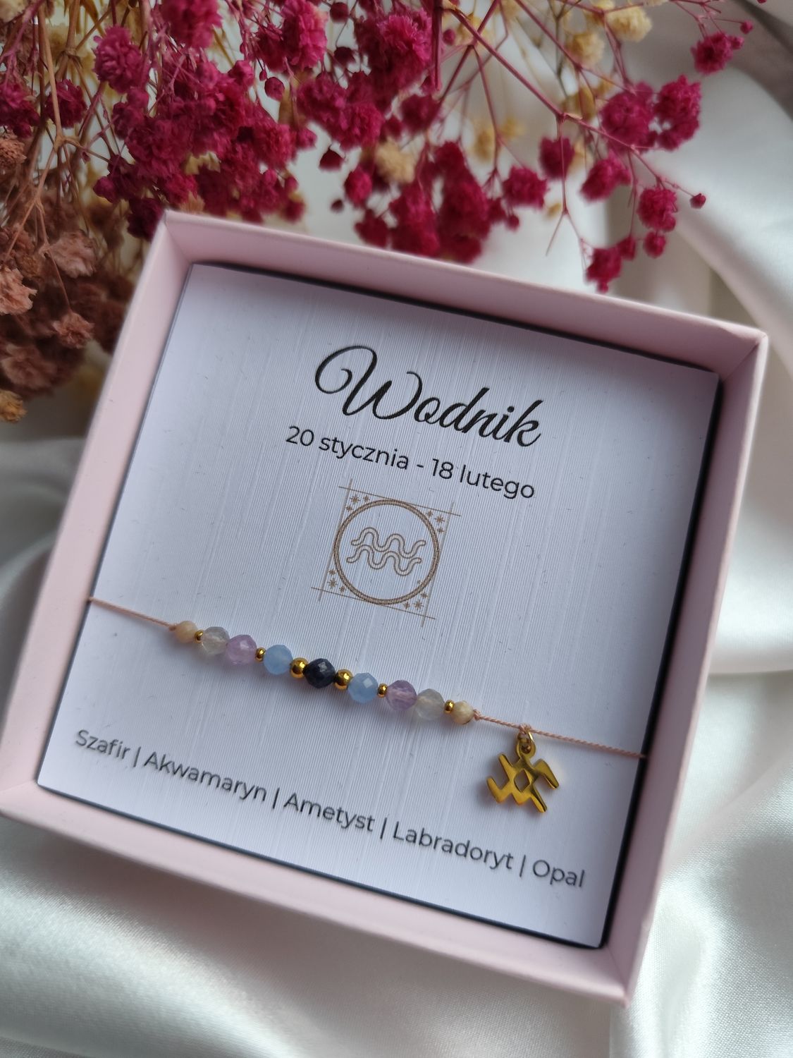 Bransoletka Zodiakalna WODNIK