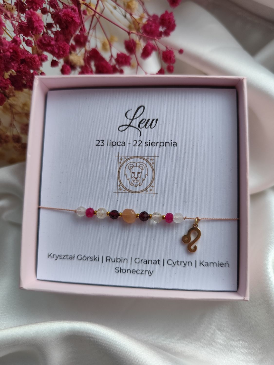 Bransoletka zodiakalna LEW