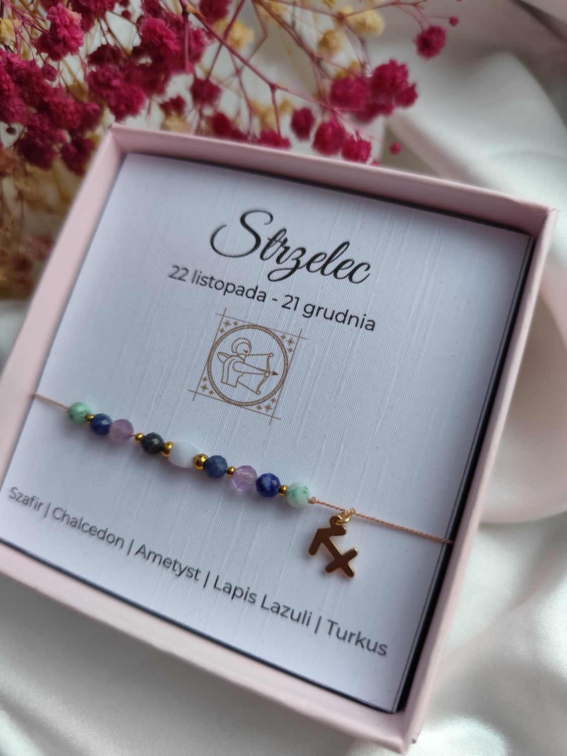 Bransoletka Zodiakalna STRZELEC