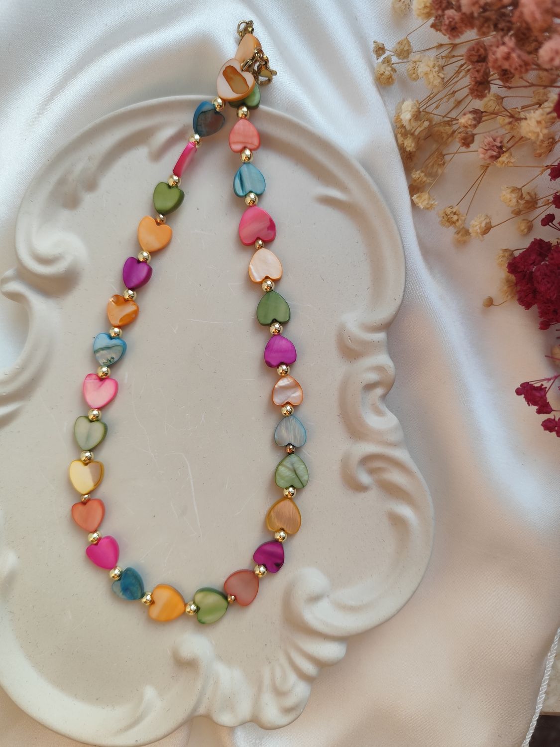 Naszyjnik Rainbow Heart