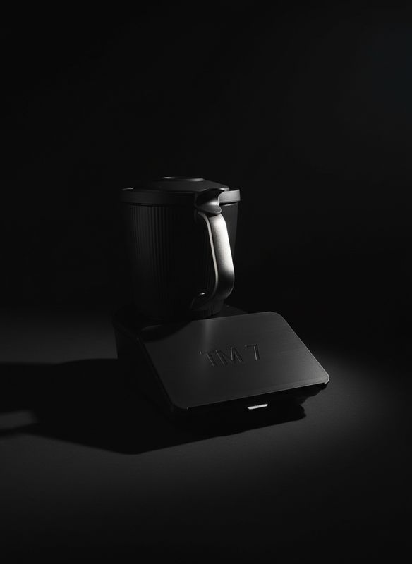 Abdeckung für Display Thermomix TM7 – All Black – hochwertiger Schutz – Display