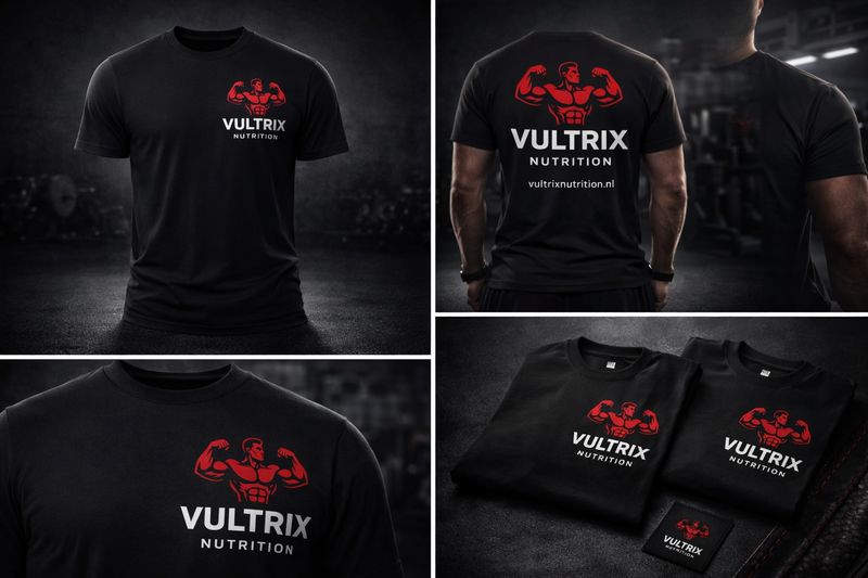 Vultrix Heren Shirt — Black