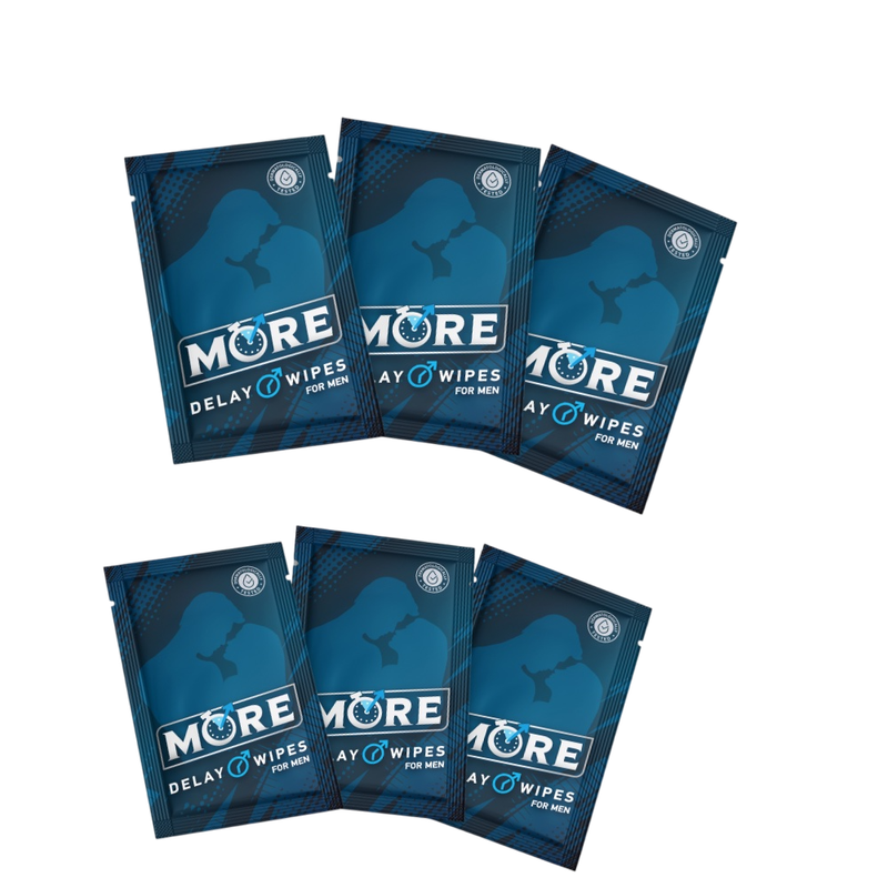 More Delay Wipes - Performance Pack - 6 Stück