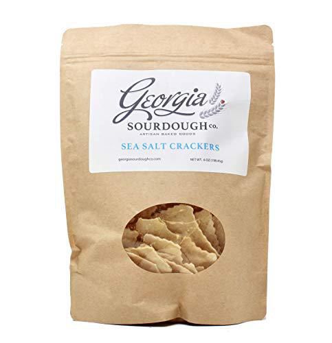 Georgia Sourdough, Sea Salt Crackers