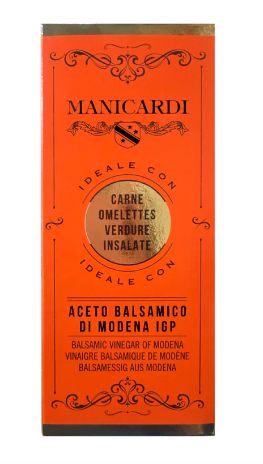 Manicardi Balsamic Vinegar of Modena IGP, 8.45 oz (250 mL)