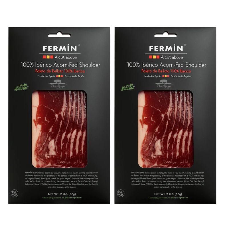 Fermin 100% Iberico Acorn-Fed Shoulder, 2 oz [Pack of 2]