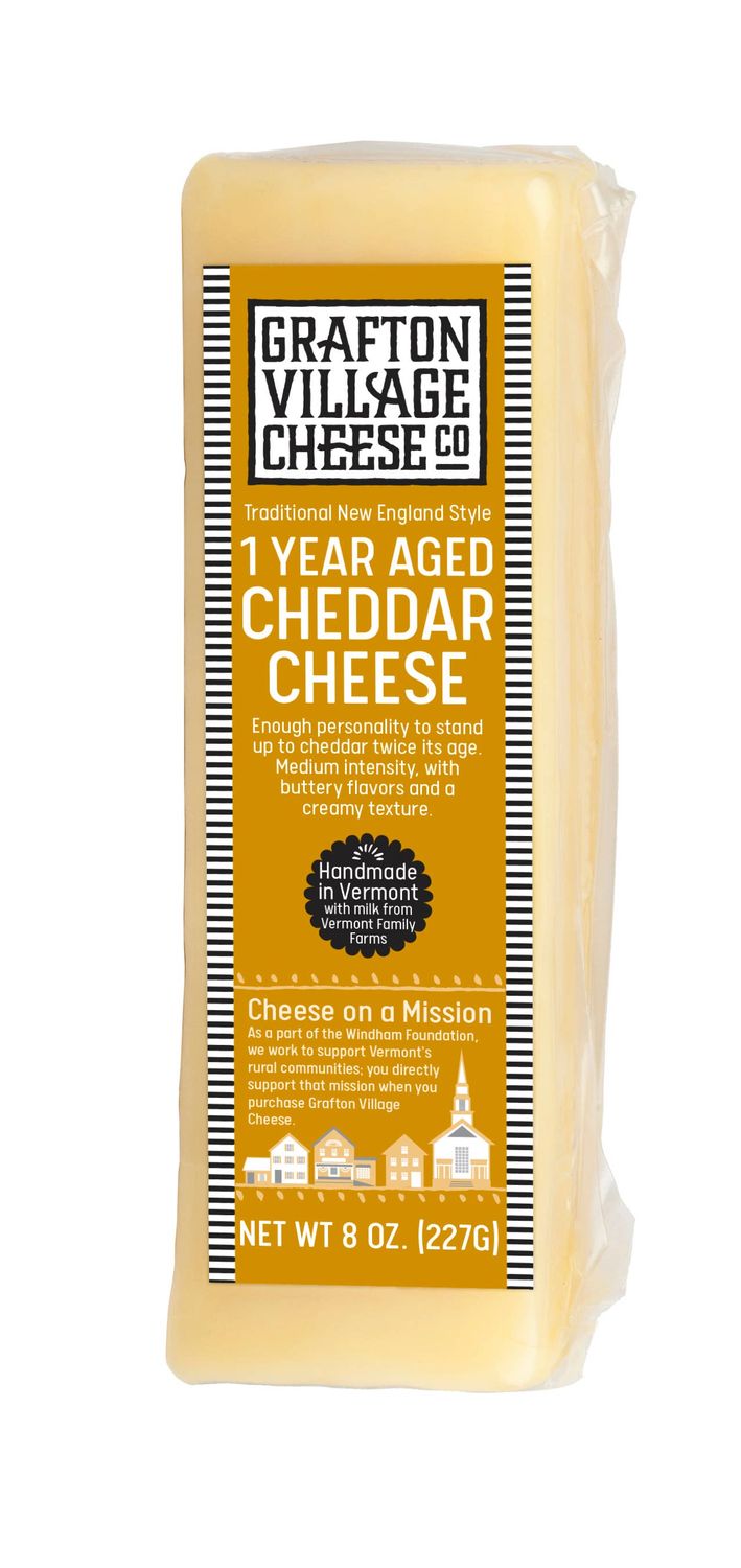 Vermont Farmstead Cheese Co. - Grafton 1 Year Aged Cheddar