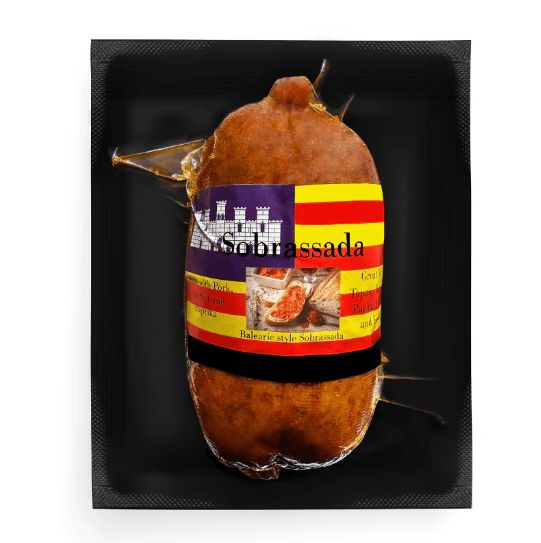 Spanish Style Sobrassada, 8 oz [Pack of 2] [Refrigerate After Opening]