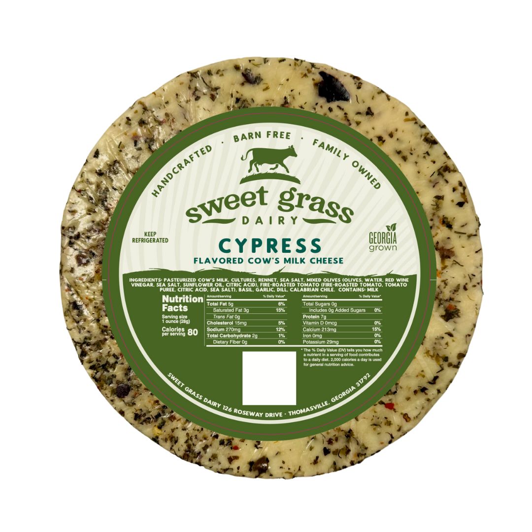 Sweet Grass Dairy - Cypress Wheel
