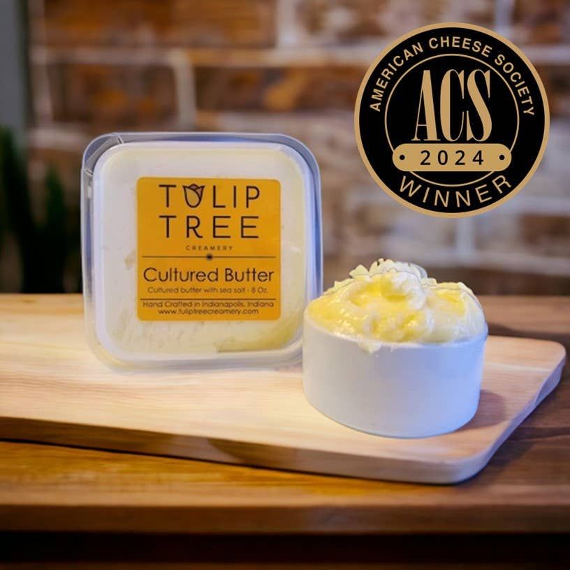 Tulip Tree Cultured Butter