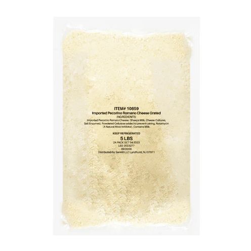 Sanniti Grated Pecorino Romano, 5 lb bag