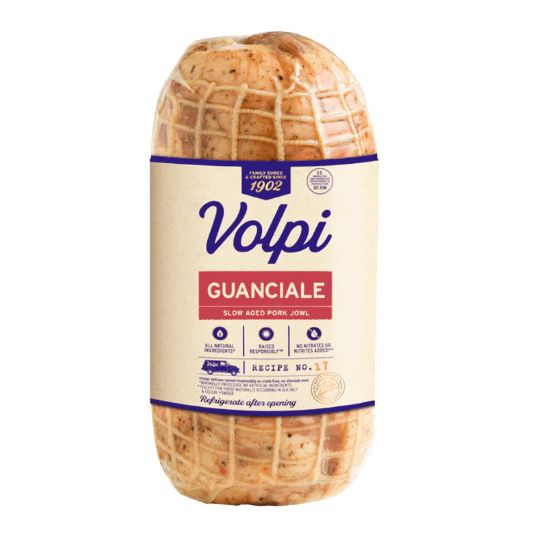 Volpi Guanciale, 3 lb. (Refrigerate after opening)