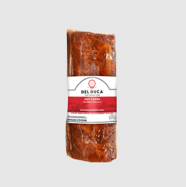 Del Duca Hot Coppa, 3.5 Lbs [Refrigerate After Opening]