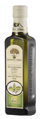 Frantoi Cutrera Basil Flavored Extra Virgin Olive Oil, 8.5 oz