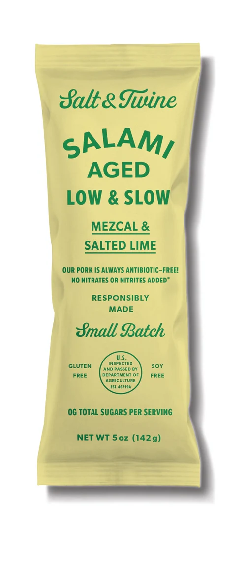 Salt & Twine Mezcal and Salted Lime Salami