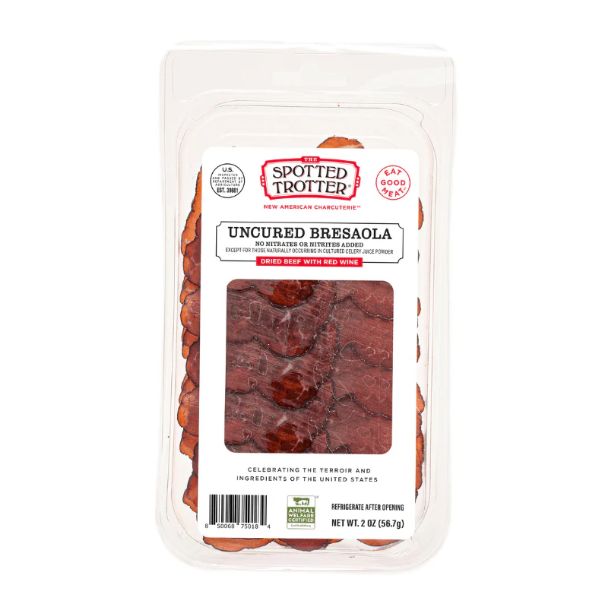 The Spotted Trotter Sliced Bresaola, 2 oz