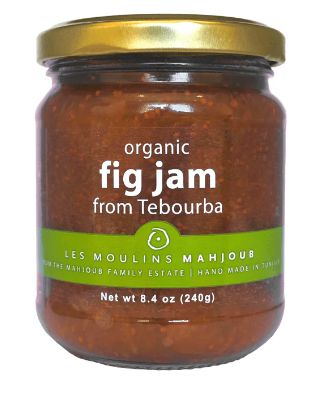 Les Moulins Mahjoub Organic Fig Jam, 8.4 oz