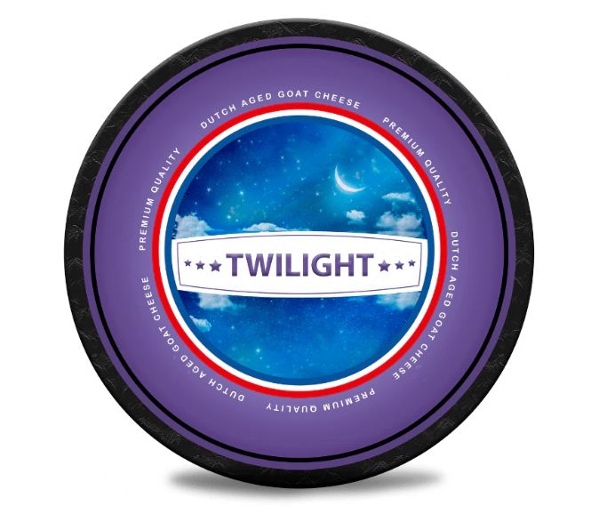 Twilight Dutch Aged Goat Cheese Wheel, 10 Lbs