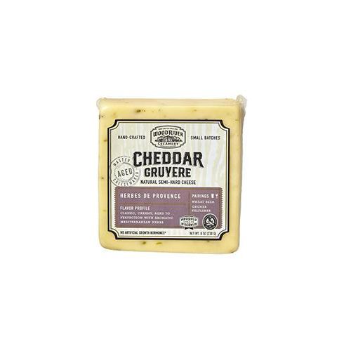 Wood River Cheddar Gruyere Herbes de Provence, 8 oz