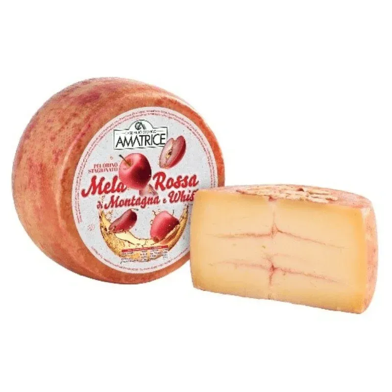 Amatrice Mela Rossa di Montagna e Whisky Pecorino Cheese, 8.8 Lb