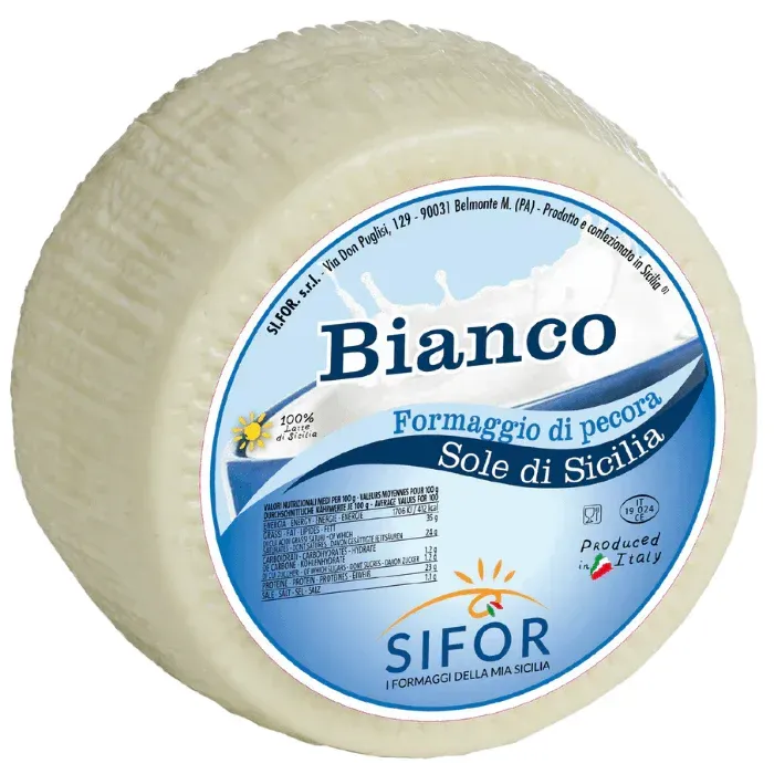 Primo Sale Sicilian Pecorino Bianco Cheese, 6 lb.