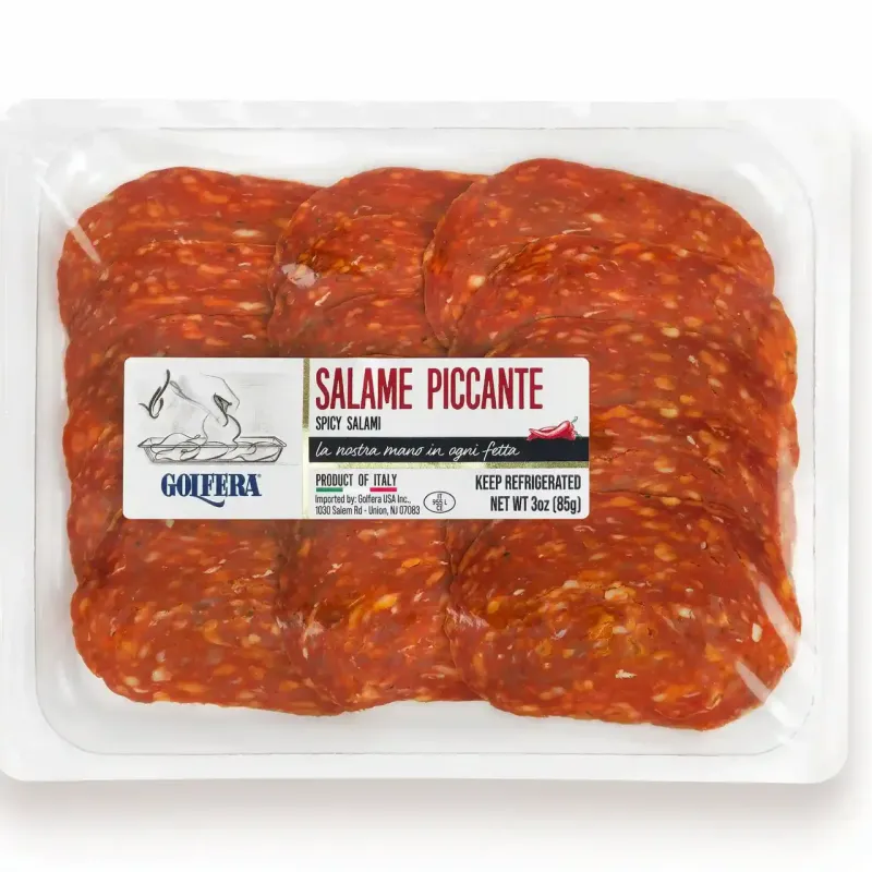 Golfera Salame Piccante - Precut, WS 10x 3oz