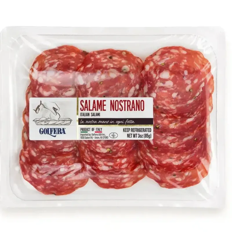 Golfera Salame Nostrano Tartufo Precut, WS 10x 3 oz