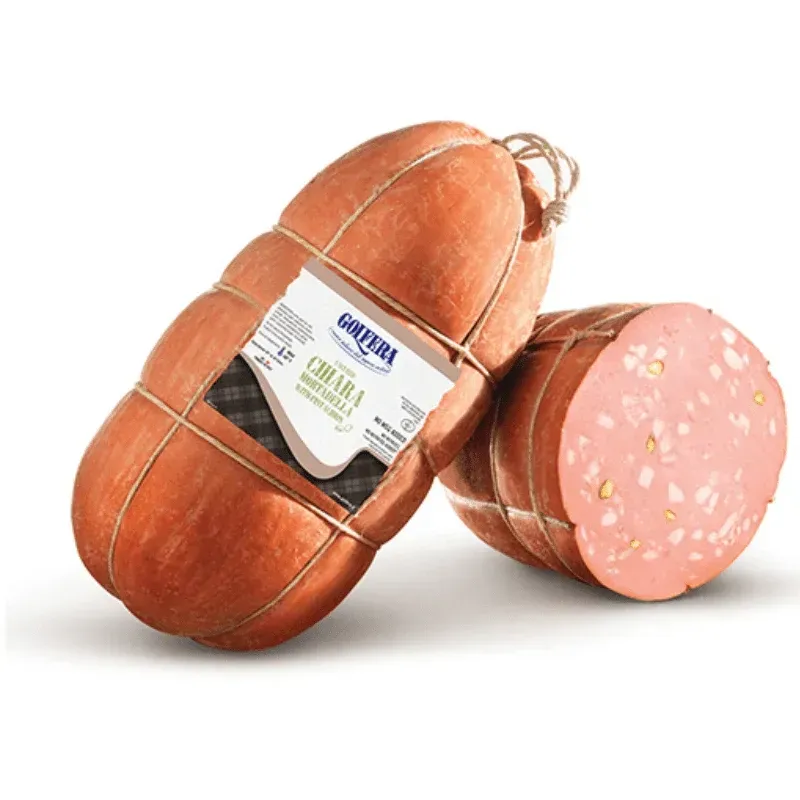 Golfera Uncured Chiara Mortadella w/ Pistachios, WS 2x 11lb