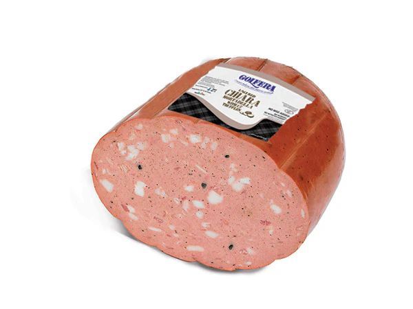 Golfera Uncured Chiara Mortadella w/Truffle, Case 2x 6.6 lb