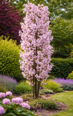Wiśnia japońska AMANOGAWA kolumnowa sadzonka w DONICZCE