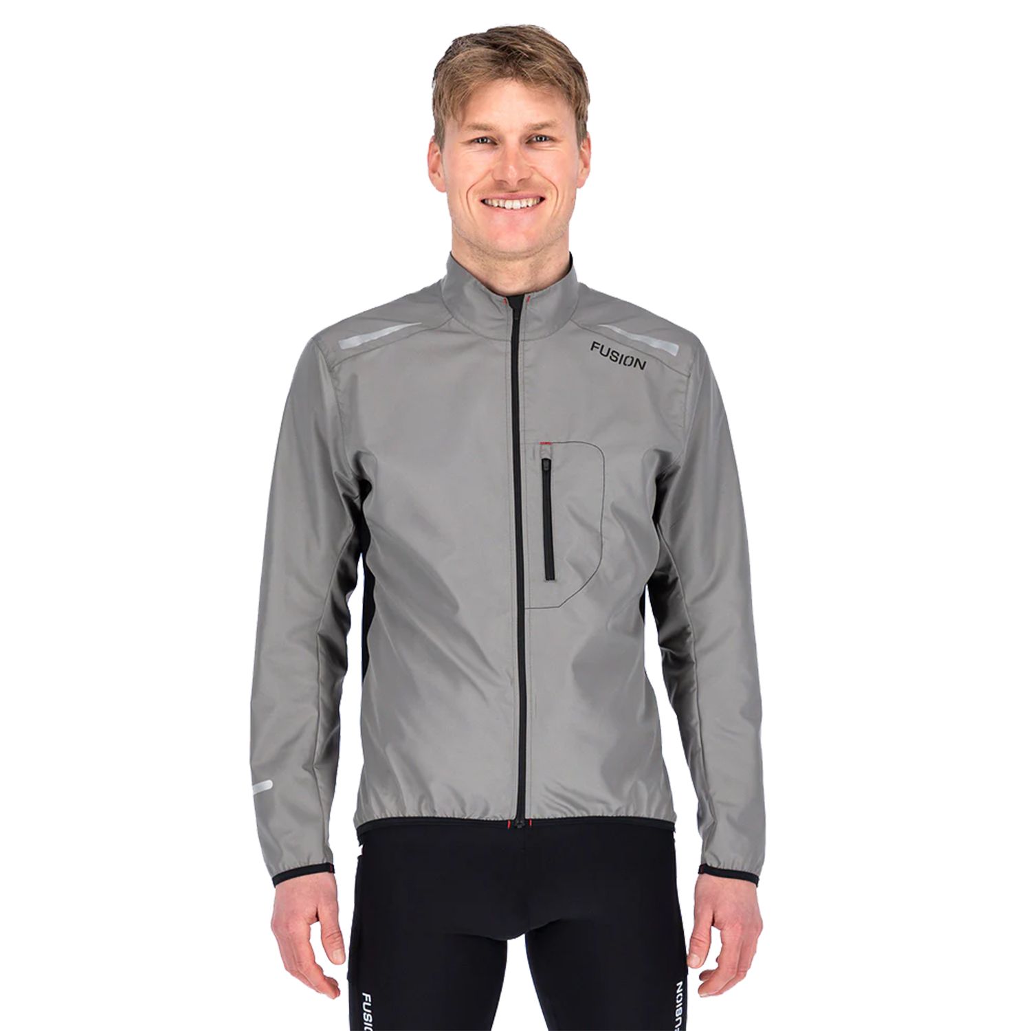 Fusion Run Jacket S1 Men ( Grey)