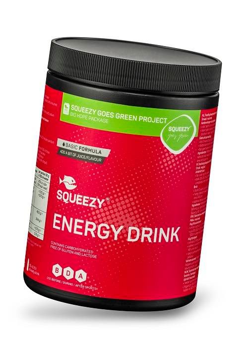 Squeezy Enegry Drink 650 gr. ( Basic Formua)