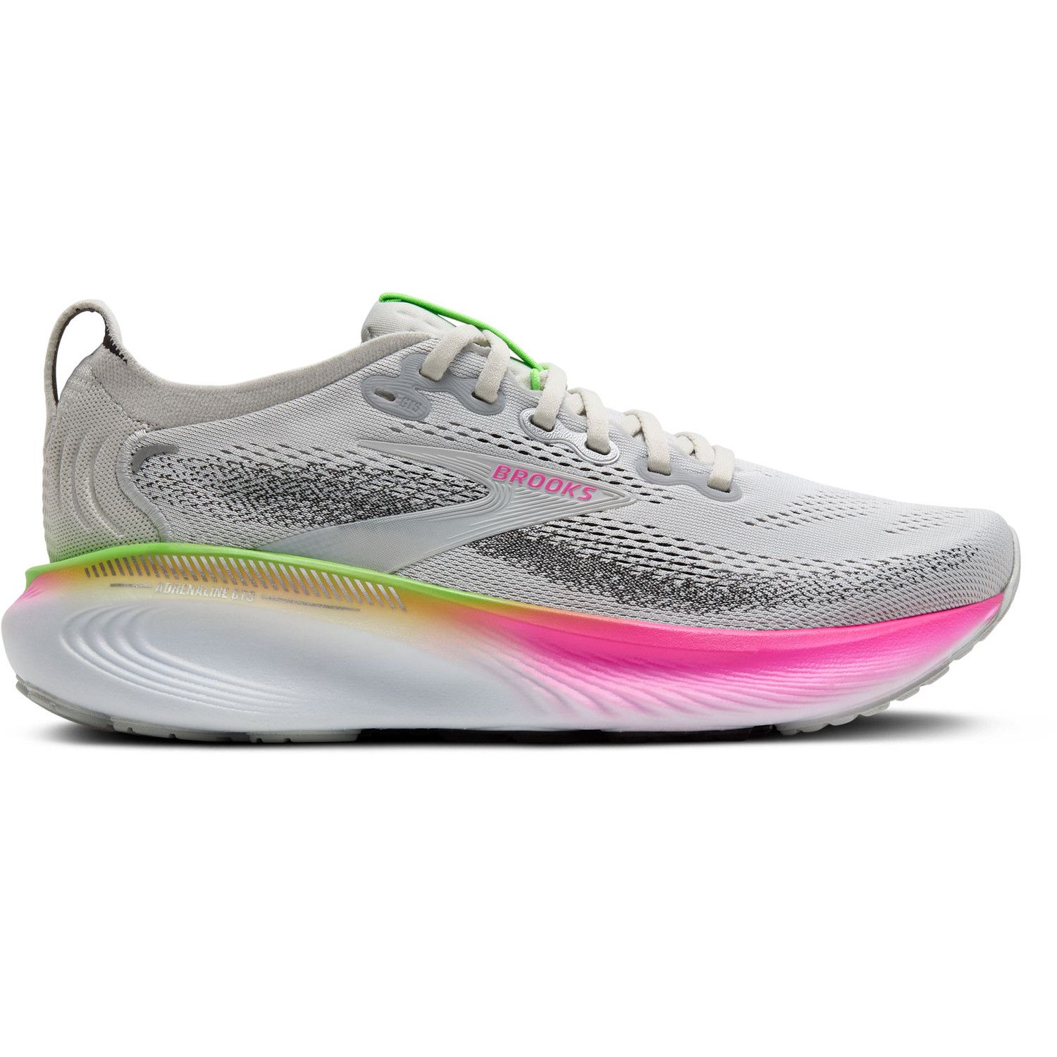 Brooks Adrenaline GTS 25 Women ( Oyster / Pink / Green)