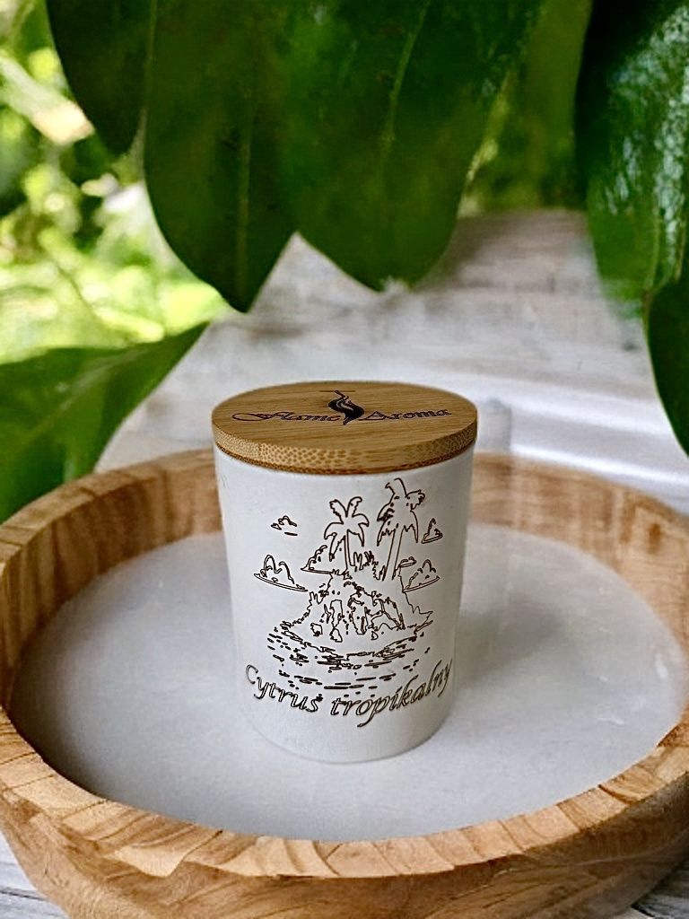 GRAWEROWANA Świeca sojowa Cytrus Tropikalny